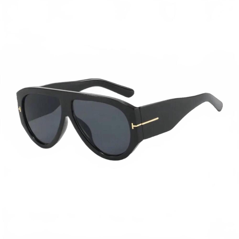 NEW ROSSARIO GEORGE women's honey sunglasses in black/black - Picture 1 of 1